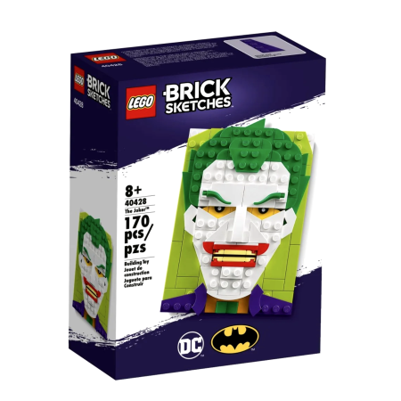 LEGO Brick Sketches 40428 The Joker DC